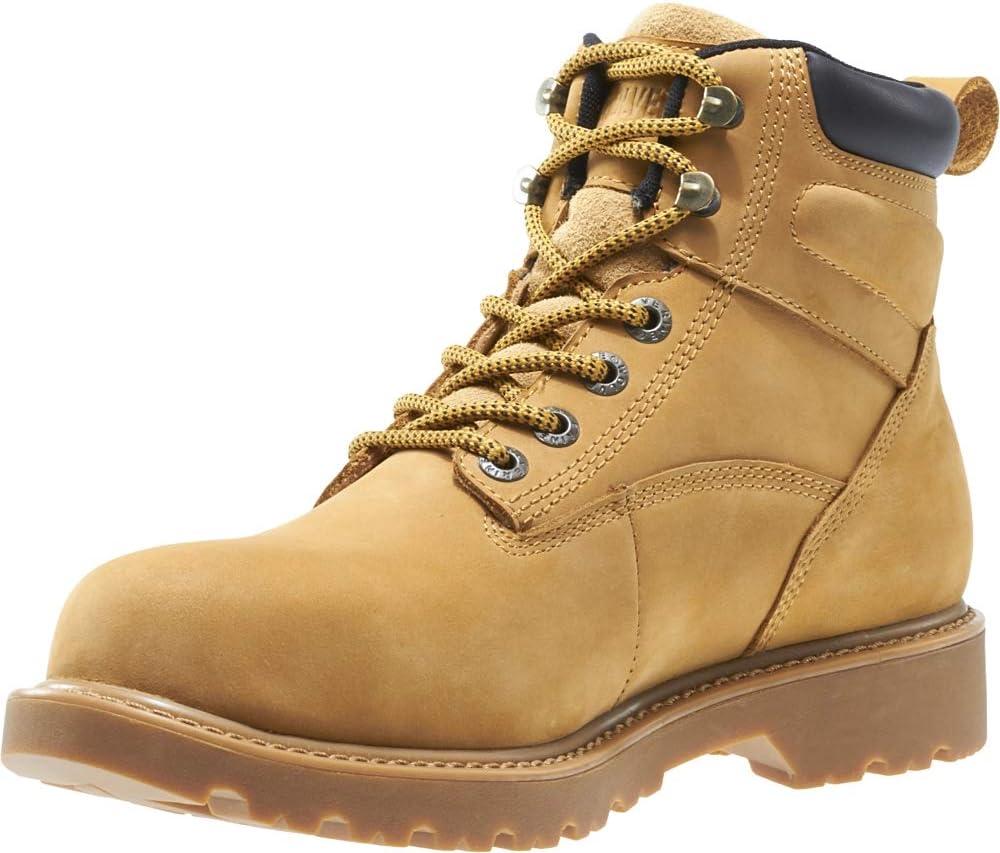 imageWolverine Mens Floorhand Waterproof 6 SteelToe Work BootWheat