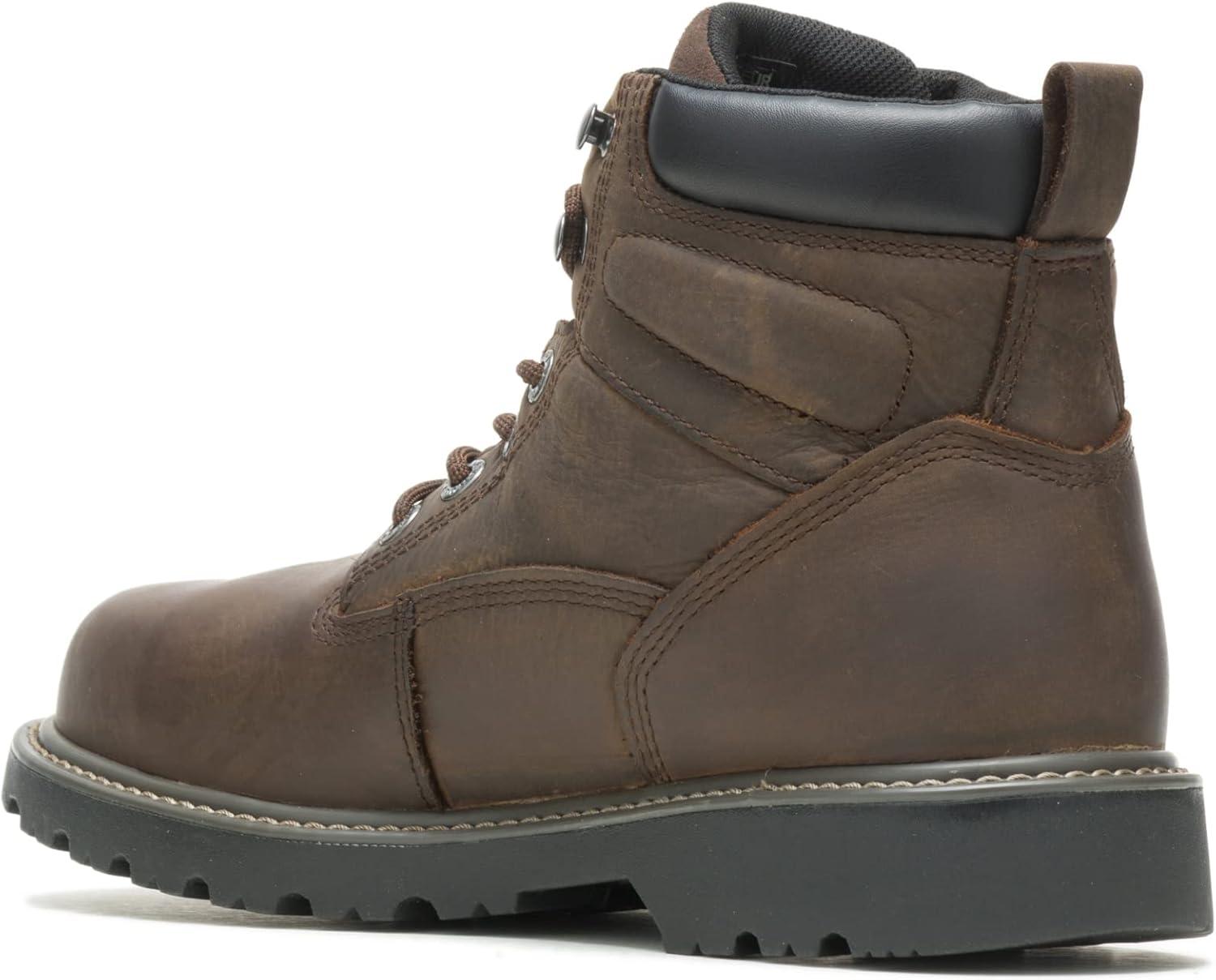 imageWolverine Mens Floorhand Waterproof Steel Toe 6 quot Work BootDark Brown
