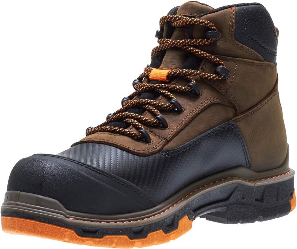 imageWolverine Mens Overpass Composite Toe Waterproof Work BootsSummer Brown