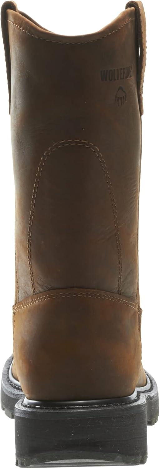 imageWolverine Mens W04727 DD Work Wellington BootsBrown
