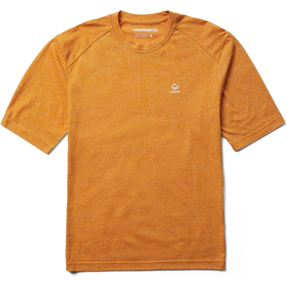imageWOLVERINE Mens Edge Performance Short Sleeve TShirtHarvest Heather
