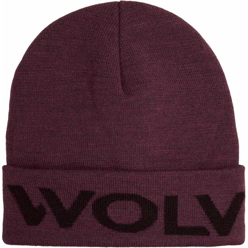 imageWOLVERINE Unisex Performance Work Beanie  Durable for Work and Outdoor Adventures One Size Fits MostLogo Watch  Burgundy