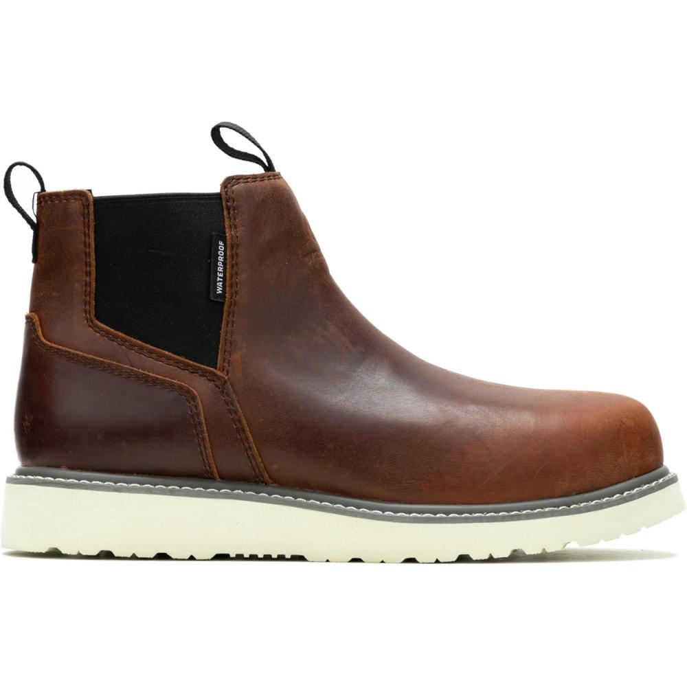 imageWOLVERINE mens Trade Wedge Waterproof RomeoRust