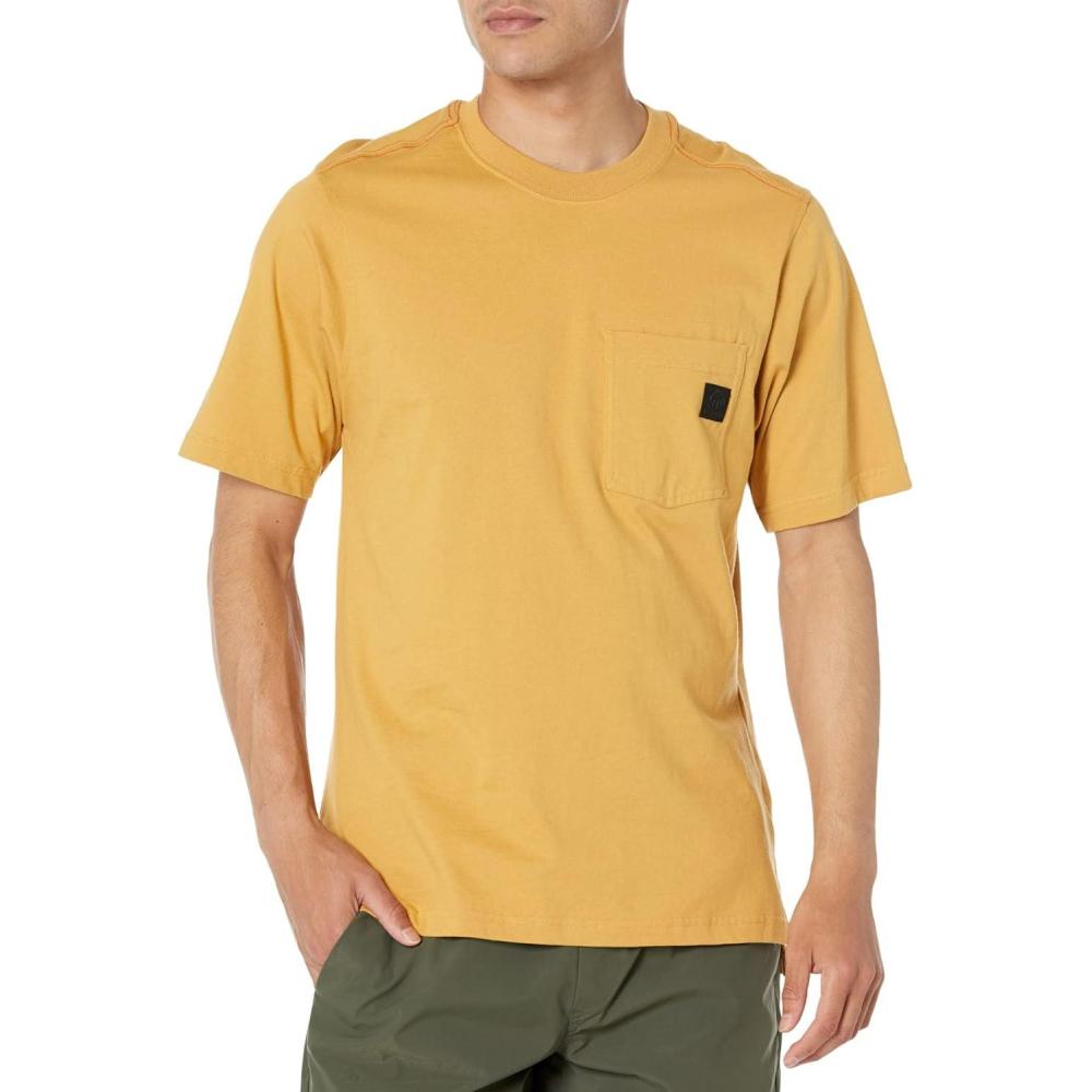 imageWolverine Mens Guardian Cotton Short Sleeve TeeGolden Rod