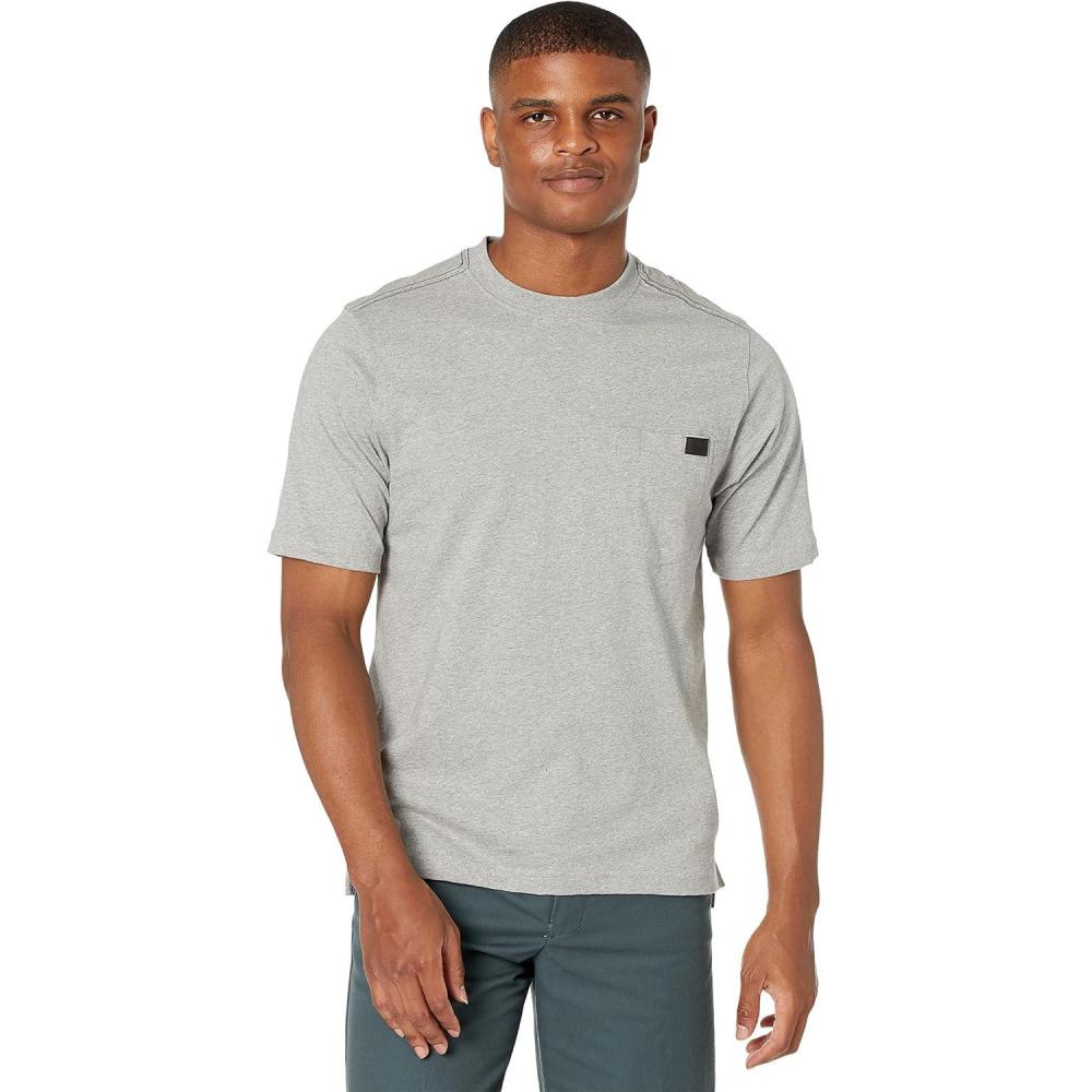 imageWolverine Mens Guardian Cotton Short Sleeve TeeLight Grey