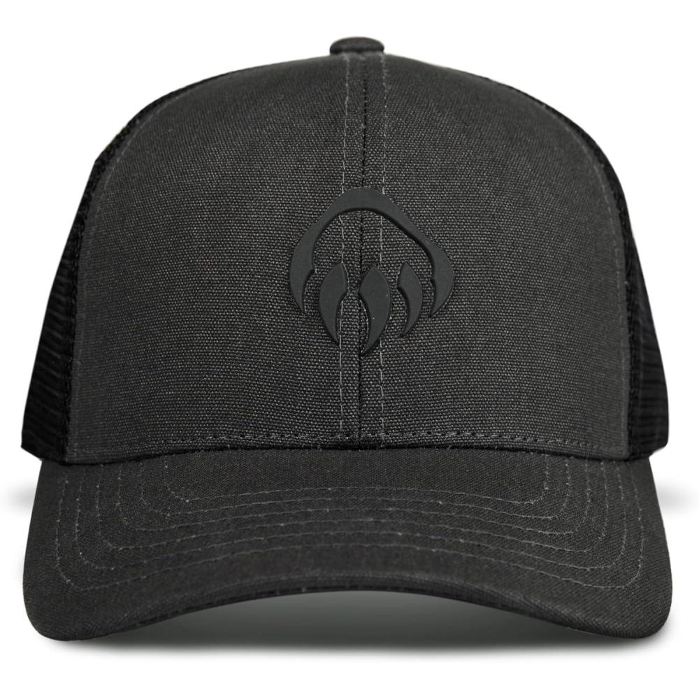 imageWolverine UnisexAdult Trucker Hat Snap Back Baseball Cap for Men and Women One Size Fits MostRaised  Onyx