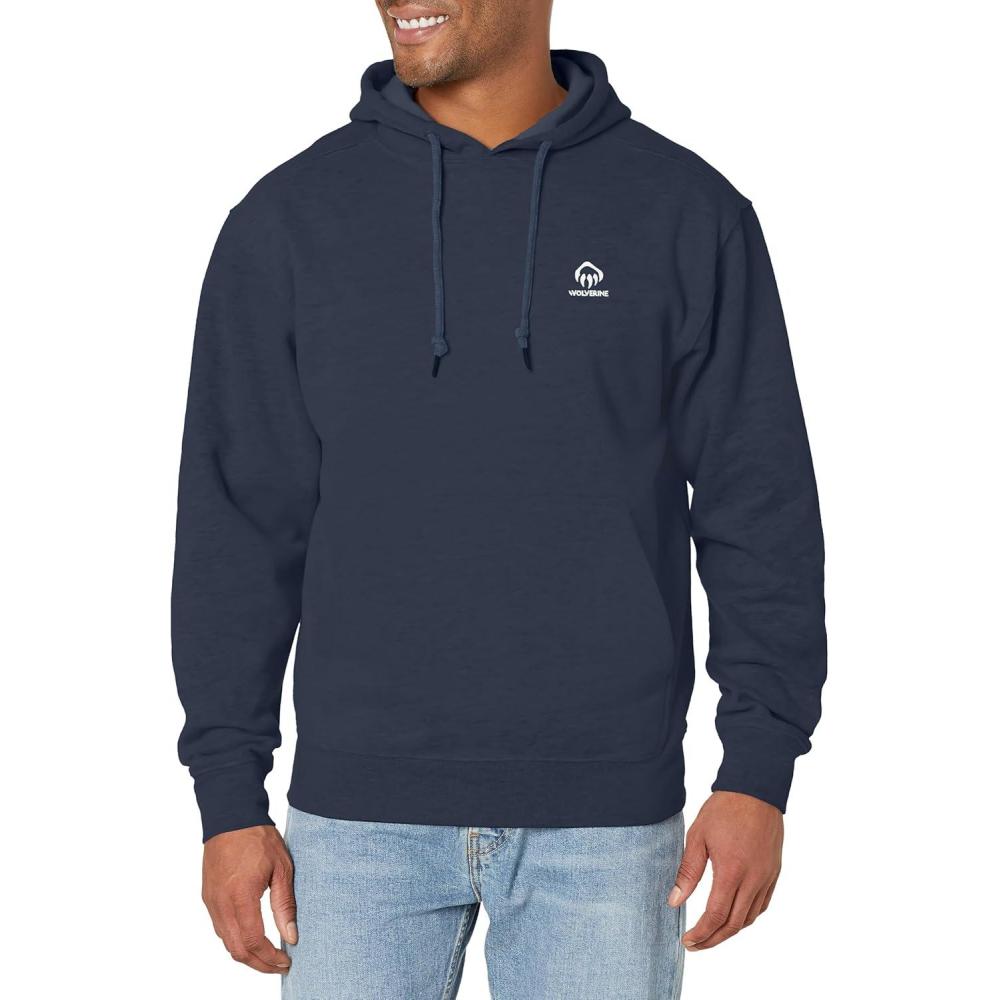 imageWolverine mens Graphic HoodyNavy Eagle