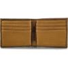 WOLVERINE Men’s Canvas/Leather Bifold Wallet | RFID Protection | ID Window | Card Slots | Bill Pocket | Durable | Leather | Canvas(Canvas/Leather – Brown/Chestnut)