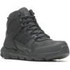 WOLVERINE Men’s Rev Ultraspring DuraShocks CarbonMax Vent Mid Industrial Boot(Black)