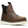 WOLVERINE mens Trade Wedge Waterproof Romeo(Sudan Brown)