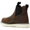 WOLVERINE mens Trade Wedge Waterproof Romeo(Sudan Brown)