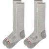 Wolverine Men’s All Season Work Mid Calf Socks (2-Pack)(Gray Heather)