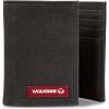Wolverine Men’s Bifold Wallet | RFID Protection | ID Window | Card Slots | Bill Pocket | Durable | Leather | Canvas(Guardian Cotton – Onyx)