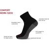 Wolverine Men’s Cotton Comfort Ankle Socks (6-Pairs)(Ankle – Gray)