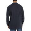 Wolverine Men’s Flame Resistant Long Sleeve Henley T-shirt(Navy)