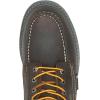 Wolverine Men’s Floorhand Moc Toe 6″ Waterproof Boot Construction(Dark Coffee)