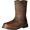 Wolverine Men’s Floorhand Waterproof 10″ Steel Toe Work Boot(Dark Brown)