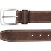 Wolverine Men’s Full Grain Leather | Workwear | Heavy Duty | Durable | Everyday | Classic | Casual | Metal Buckle(Marquette – Brown)