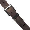 Wolverine Men’s Full Grain Leather Work Belt | Workwear | Heavy Duty | Utility | Rugged | Durable | Metal Buckle(Rugged Patch – Brown)
