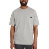 Wolverine Men’s Guardian Cotton Short Sleeve Tee(Light Grey)