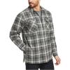 Wolverine Men’s Hastings Sherpa Lined Zip Shirt Jacket(Asphalt Pl)