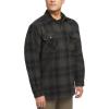 Wolverine Men’s Hastings Sherpa Lined Zip Shirt Jacket(Shadow Gray)