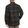 Wolverine Men’s Hastings Sherpa Lined Zip Shirt Jacket(Shadow Gray)