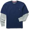 Wolverine Mens Miter Ii Long Sleeve Tee(Navy)