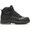 Wolverine Men’s Overpass Composite Toe Waterproof Work Boots(Black/Grey)