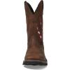 Wolverine Men’s Rancher Claw Steel Toe Waterproof Wellington Boot(Brown/Flag)