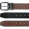 Wolverine Men’s Reversible Full Grain Leather Belt | Heavy Duty | Workwear | Casual | Durable | Metal Buckle(Reversible – Black/Brown)