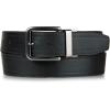 Wolverine Men’s Reversible Full Grain Leather Belt | Heavy Duty | Workwear | Casual | Durable | Metal Buckle(Reversible – Black/Brown)