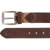 Wolverine Men’s Stretch Leather Belt | Heavy Duty | Utility | Durable | Casual | Classic | Comfort | Metal Buckle(Flex – Brown)