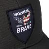 Wolverine Unisex-Adult Trucker Hat Snap Back Baseball Cap for Men and Women, One Size Fits Most(Home of the Brave – Onyx)