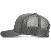 Wolverine Unisex-Adult Trucker Hat Snap Back Baseball Cap for Men and Women, One Size Fits Most(Raised – Grey)
