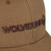 Wolverine Work Hat | Adjustable | Rugged | Durable | Comfort | Workwear | Cotton Canvas(Embroidered Logo – Chestnut)