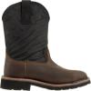Wolverine mens Rancher Flag Steel Toe Wellington(Black)