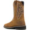 Wolverine mens Rancher Pull-on Steel-toe Work Wellington(Cashew)