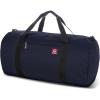 WOLVERINE 22″ Duffel Bag | Heavy Duty | Travel | Work | Outdoor | Center Zip | Barrel | Adjustable Strap(Blue)