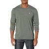 WOLVERINE Mens Edge Long Sleeve T-Shirt(Grove Heather)