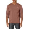 WOLVERINE Mens Edge Long Sleeve T-Shirt(Teak Heather)
