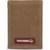 WOLVERINE Men’s Slim Wallet | Card Case | Money Clip | RFID Protection | ID Window | Rugged | Leather | Canvas(Guardian Cotton – Chestnut)