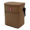 Wolverine 24 Can Cooler | Insulated | Reusable | Heavy Duty | Water Resistant | Worksite | Outdoor | Travel | Tailgating | Durable | Adjustable | Large Capacity | Polyester Canvas – Chestnut(Chestnut)