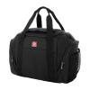 Wolverine Duffel Coolers | 30 Can Capacity | Insulated | Reusable | Heavy Duty | Adjustable | Travel | Worksite | Outdoor | Tailgating | Durable | Polyester Canvas | Large Capacity – Black(Black)