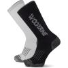Wolverine Men’s All Season Work Mid Calf Socks (2-Pack)(Wolverine Assorted)