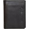 Wolverine Men’s Bifold Wallet | RFID Protection | Card Slots | Bill Pocket | Durable | Rugged | Leather | Canvas, Guardian Hook & Loop-Oynx, One Size