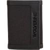 Wolverine Men’s Bifold Wallet | RFID Protection | ID Window | Card Slots | Bill Pocket | Durable | Leather | Canvas(Canvas/Leather – Black/Grey)