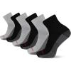 Wolverine Men’s Cotton Comfort Ankle Socks (6-Pairs)(Ankle – Gray)