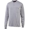 Wolverine Men’s Flame Resistant Long Sleeve Henley T-shirt(Ash)