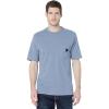 Wolverine Men’s Guardian Cotton Short Sleeve Tee(Blue Heather)